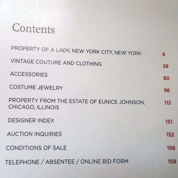 Vintage Couture & Accessories Book Guide for Luxury Fashion - Leslie Hindman - Picture 3 of 11